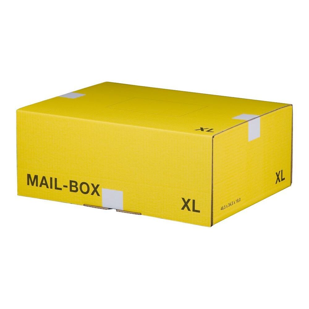 Mailbox wiederverschließbar Gelb XL Smartbox Pro